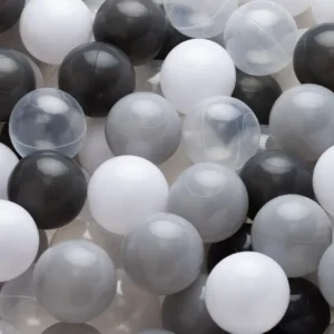 Månestøv/grå mix bold sæt med 100 bolde